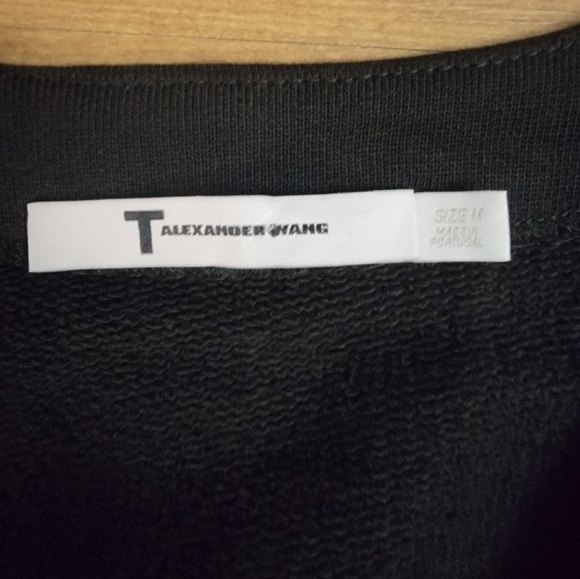 T ALEXANDER WANG French Terry Back Slit Jumpsuit - Picture 4 of 11